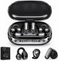 6 in 1 Smart Wireless Earbuds, Open Ear Clip on Sleep Headphones, Bluetooth 6 0, Power Bank Charging