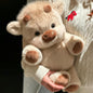 Running Plushies Highland Cow, 17.8"Adorable Stuffed Animals Gifts, Khaki